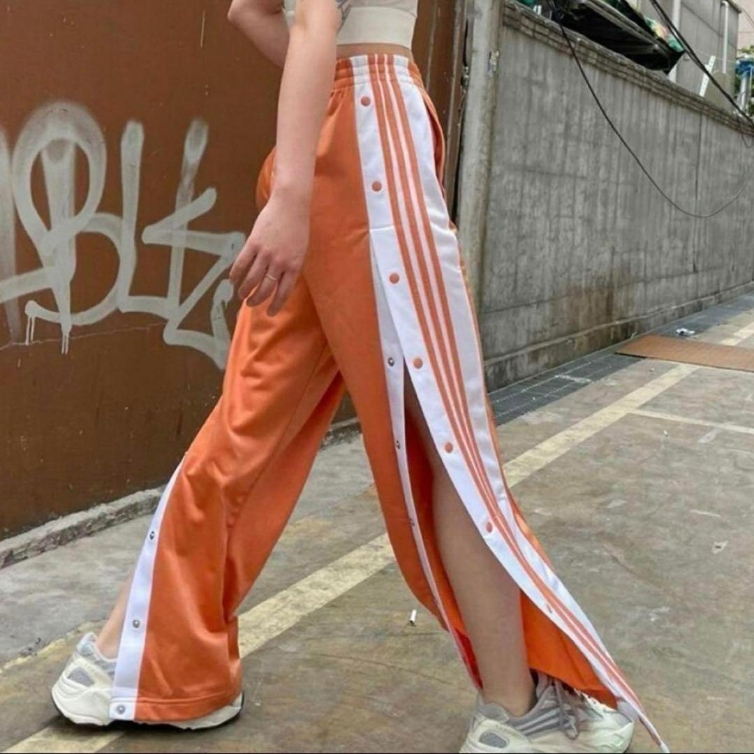 adidas アディダス トラックパンツ アディブレイク スナップボタン Ｍ