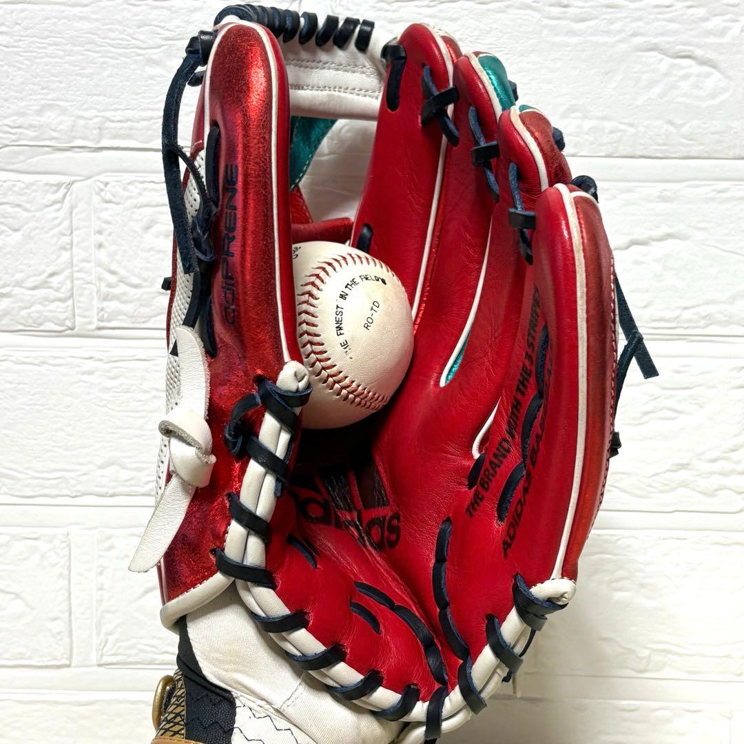 【限定モデル】アディダス DO878 軟式 グローブ メタリック adidas