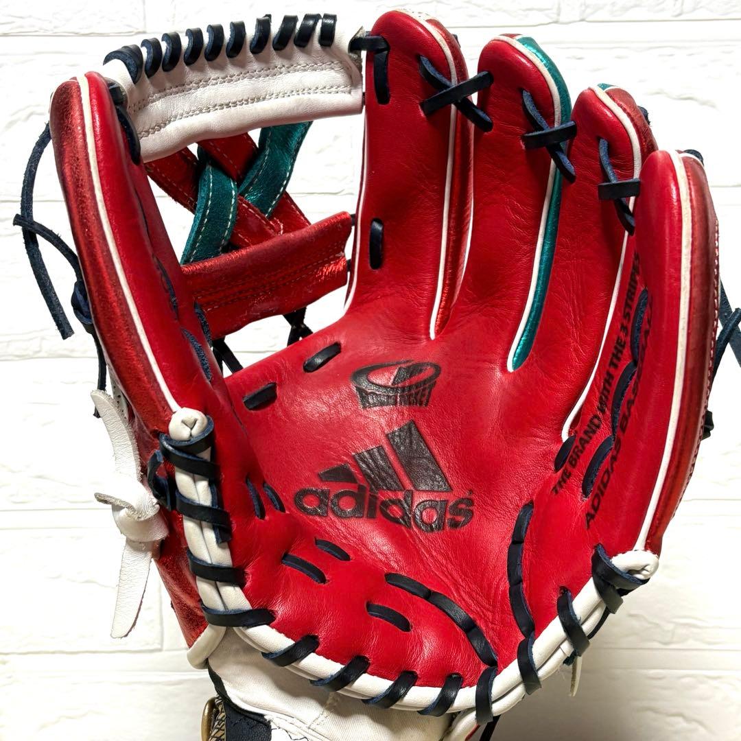 【限定モデル】アディダス DO878 軟式 グローブ メタリック adidas