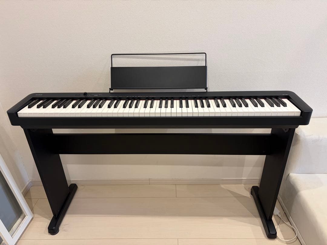 CDP-S100 ブラック 電子ピアノ 純正スタンド付き