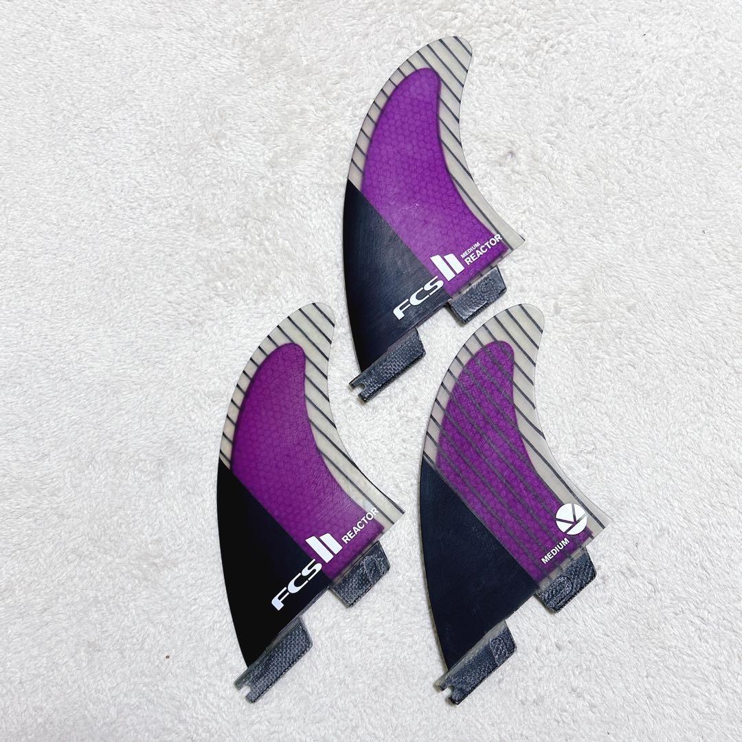 美品 FCS2 REACTOR M size captionfin ケース付