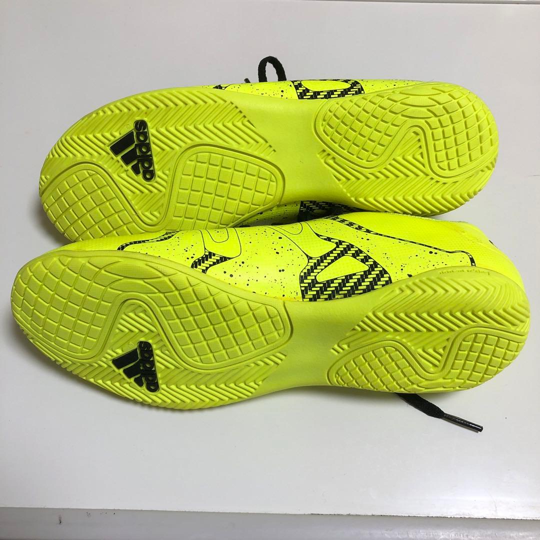 adidas X 15.4 フットサルシューズ イエロー 15.4
