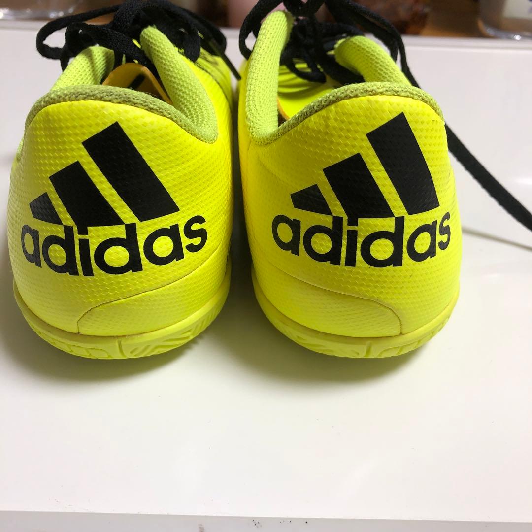 adidas X 15.4 フットサルシューズ イエロー 15.4