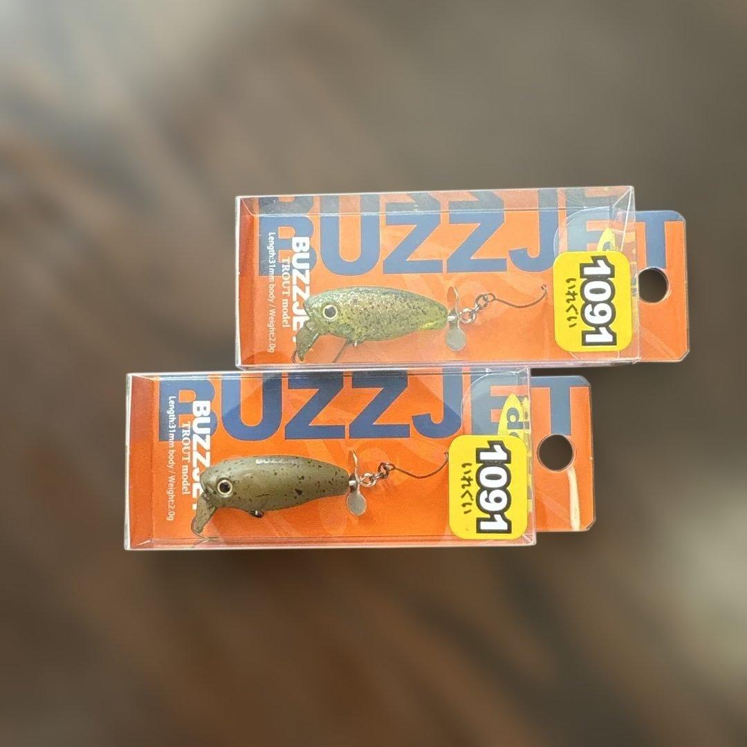 デプス BUZZJET トラウトモデル 10個セット新品未使用！
