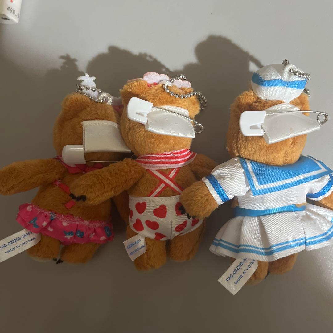 カントリーベア ぬいぐるみ 3体セット