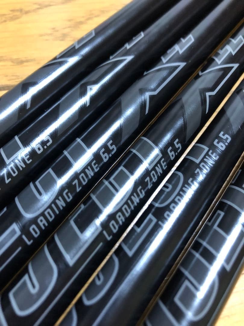 新品 プロジェクトX LZオールブラック 6.5 #５〜Pw 6本 新品未使用
