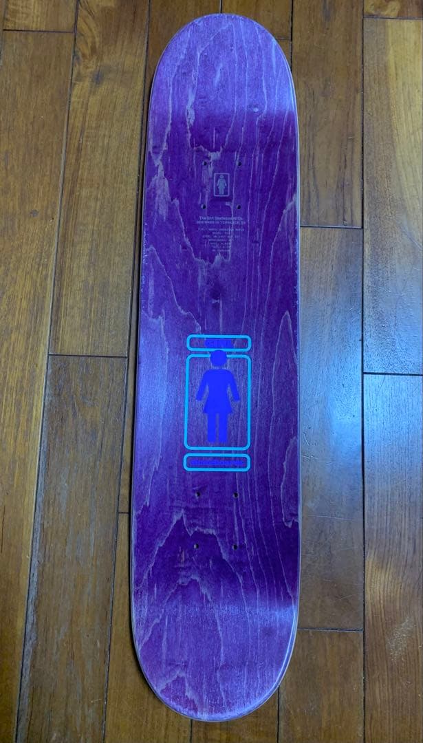 訳あり 新品 デッキテープ付き Girl デッキ 7.25 スケボー