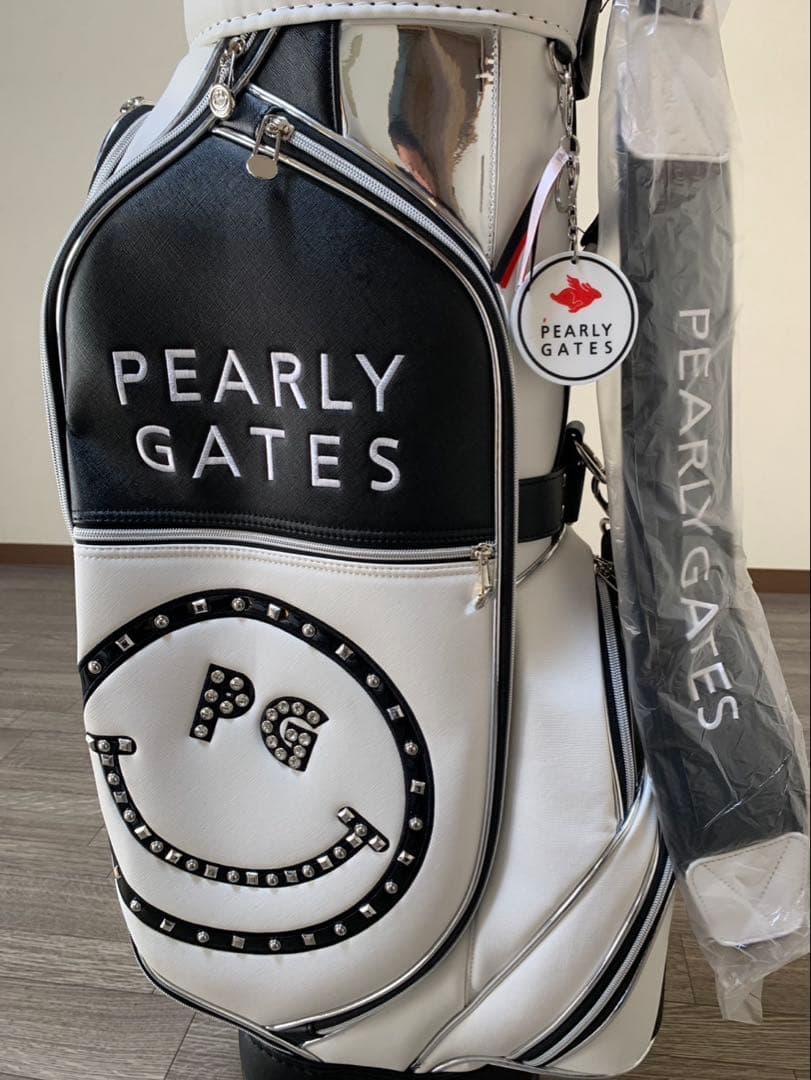 PEARLY GATES パーリーゲイツ　キャスター付キャディバッグ