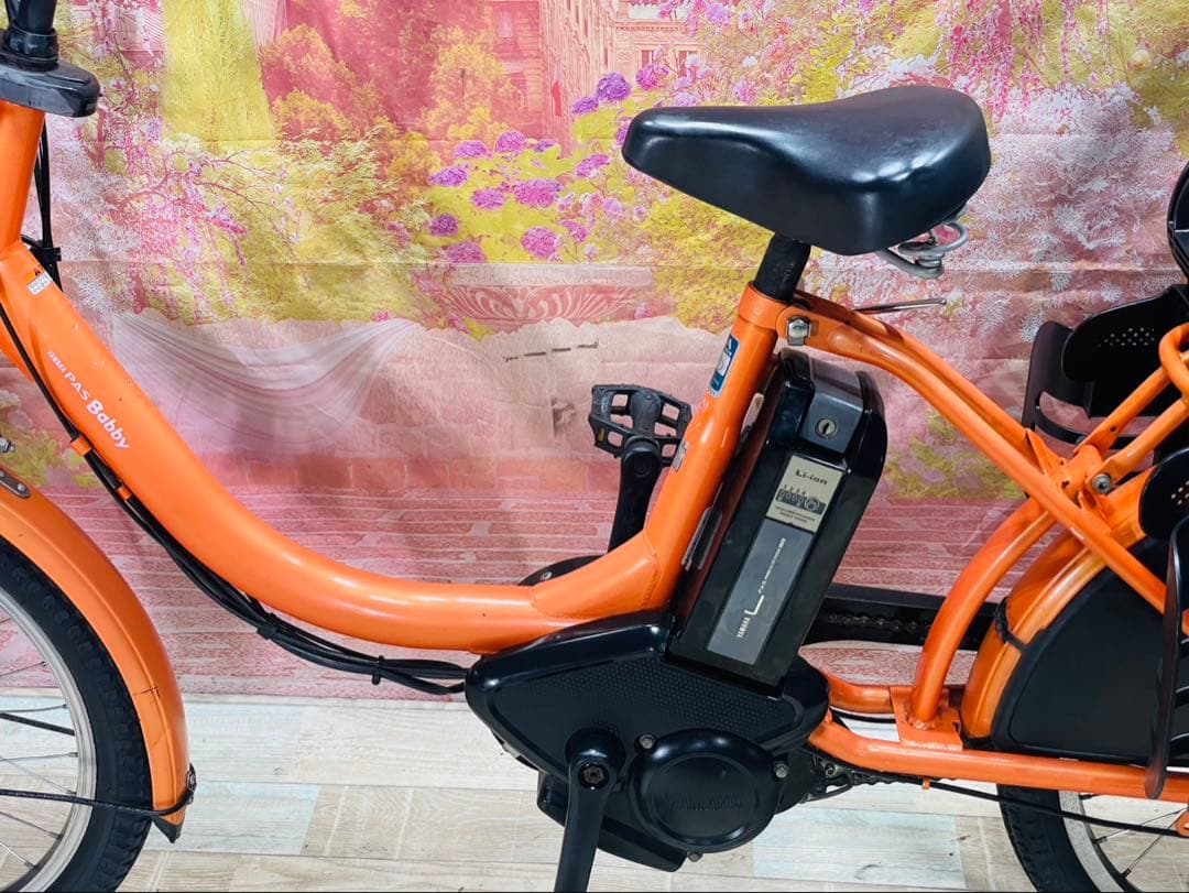 ZK3821 電動自転車 ヤマハ パスバビー 子供乗せ 20インチ