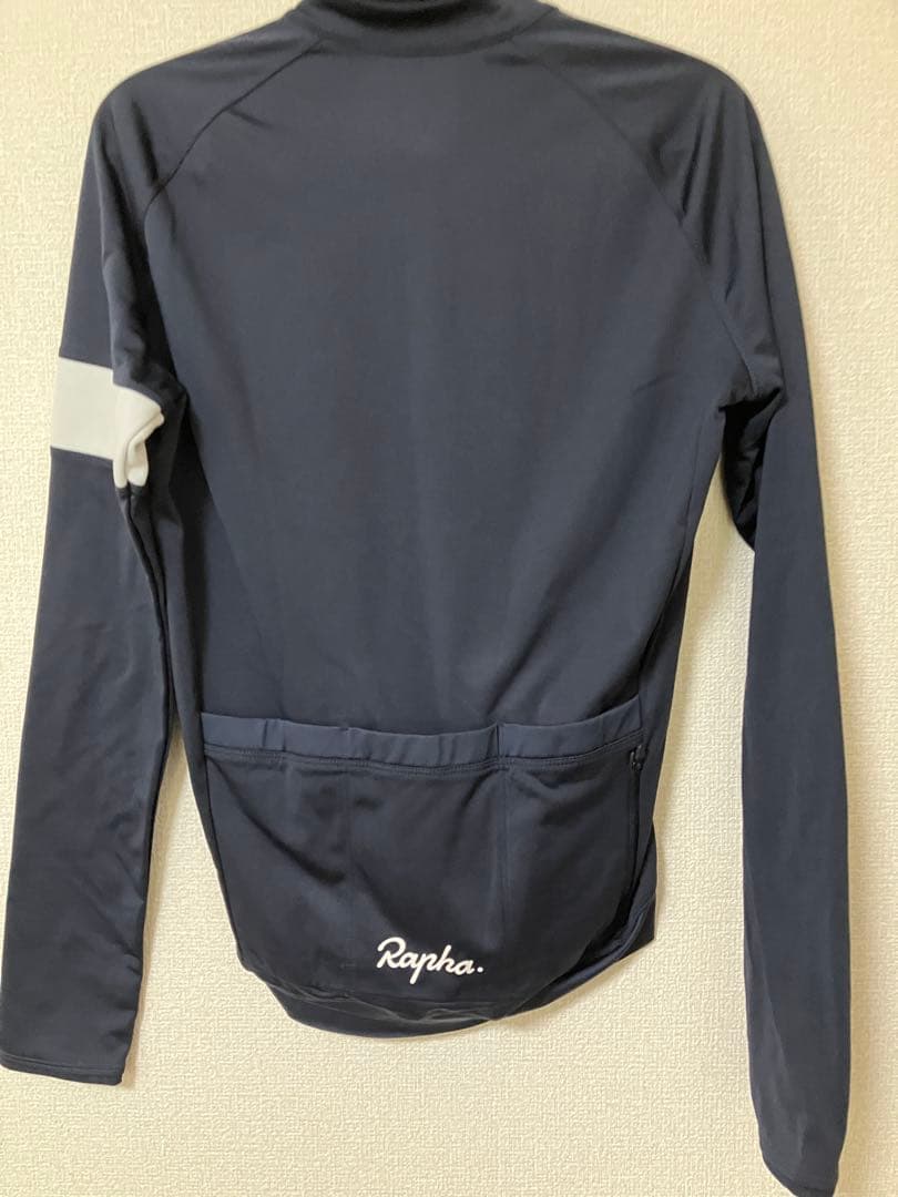 値下げ！Rapha ラファ 長袖サイクルジャージ ダークブルー メンズ