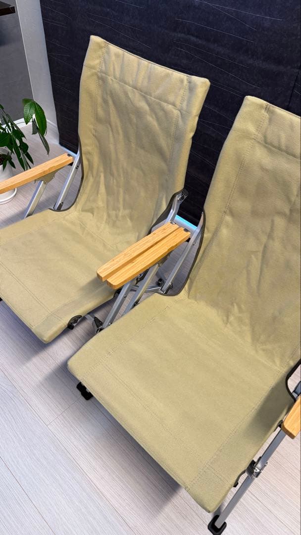 スノーピーク ローチェア30 カーキ 2脚セット