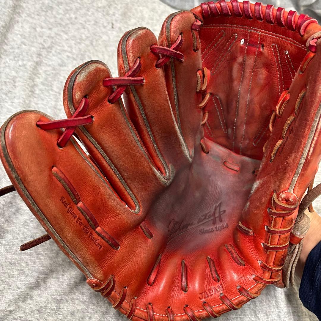 Wilson JAV1 硬式グローブ レッド　左投手