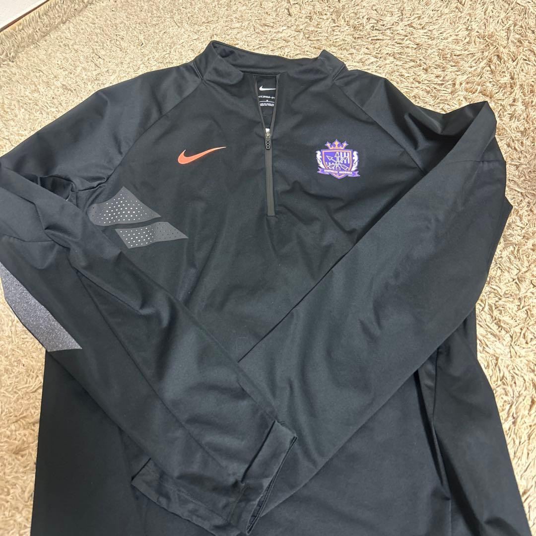 Nike サンフレッチェ広島　ハーフジップピステ M ブラック