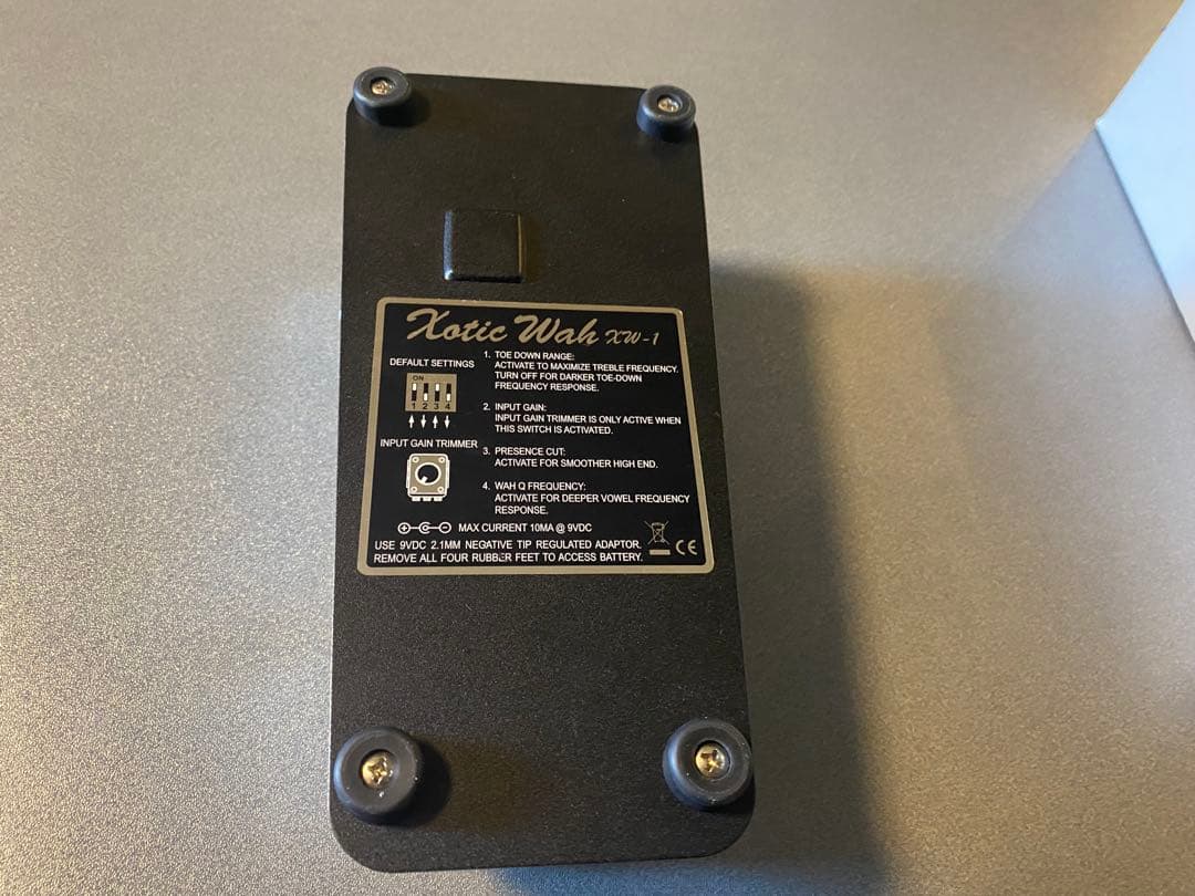 ギター Xotic Wah xw-1