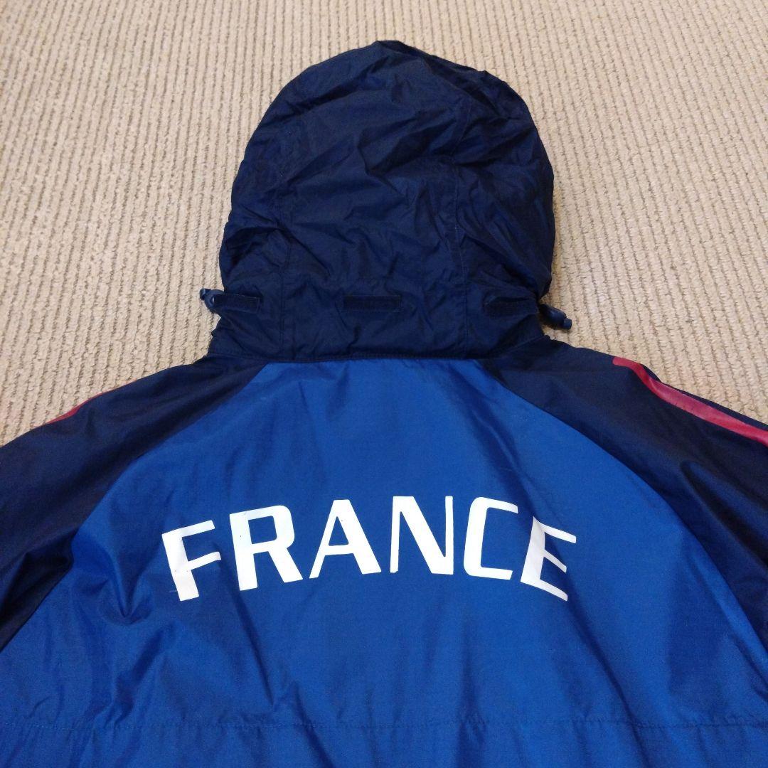 adidas サッカー フランス代表 ナイロンジャケット Lサイズ