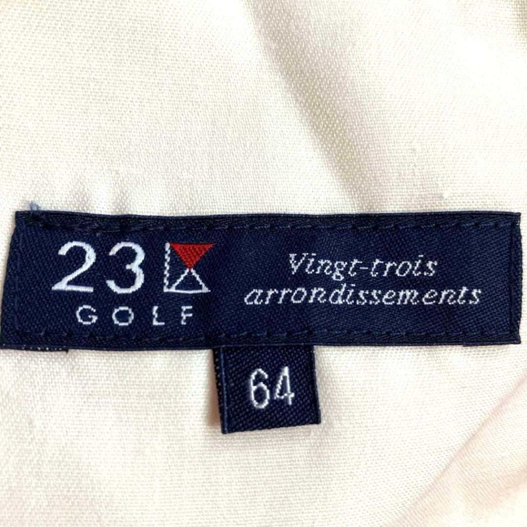 【未着用】 23区GOLF レディース 撥水 ストレッチ ロングパンツ タグ付き