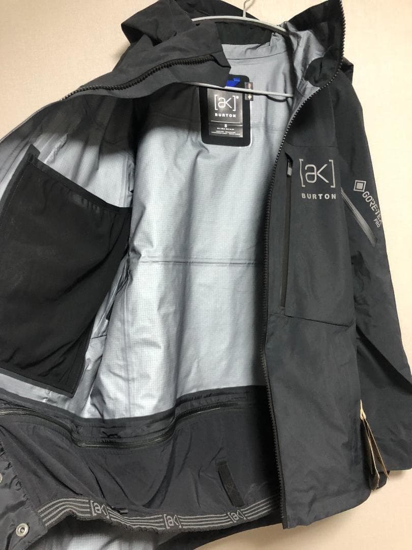 未使用 BURTON M AK GORE HVR PR JK S M バートン黒