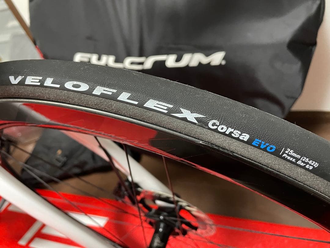 タイヤ付売切値（美品）FULCRUM Racing ZERO CMPTZN DB