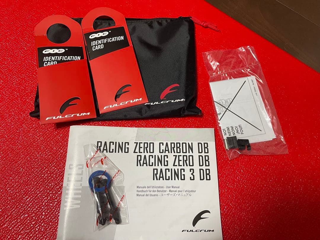 タイヤ付売切値（美品）FULCRUM Racing ZERO CMPTZN DB