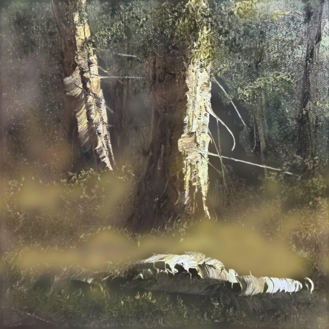 トラさん専用　T.Vcrich 油彩画 風景画　山と湖の風景 F-１０号