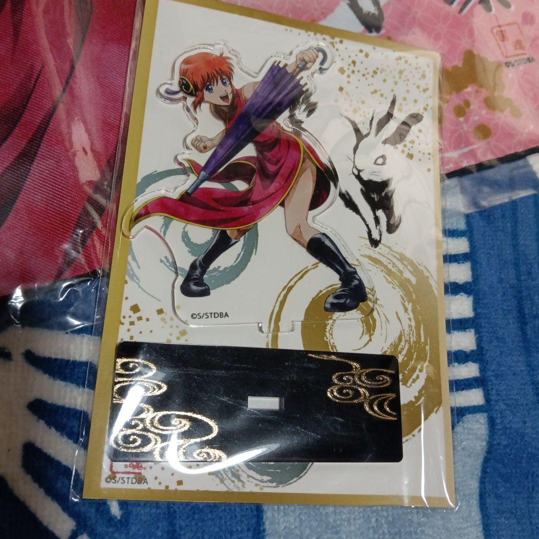 銀魂　神楽　ナンジャタウン　影うつし　缶バッジ　アクリルスタンド　布ポスター