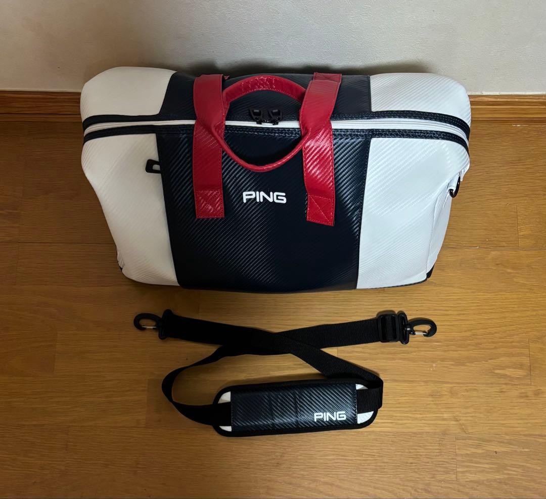 PING ゴルフバッグ ボストンバッグ ロッカーバック 大容量 旅行用に