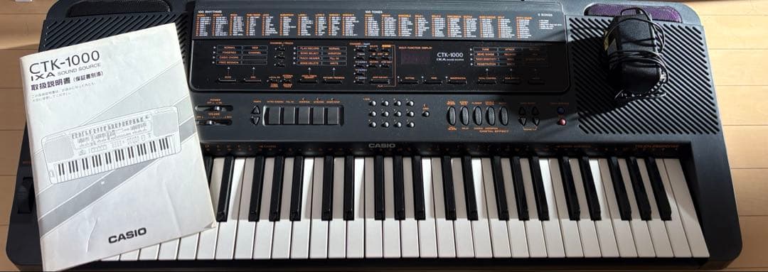 CASIO CTK-1000 61鍵盤電子キーボード　稼働品！