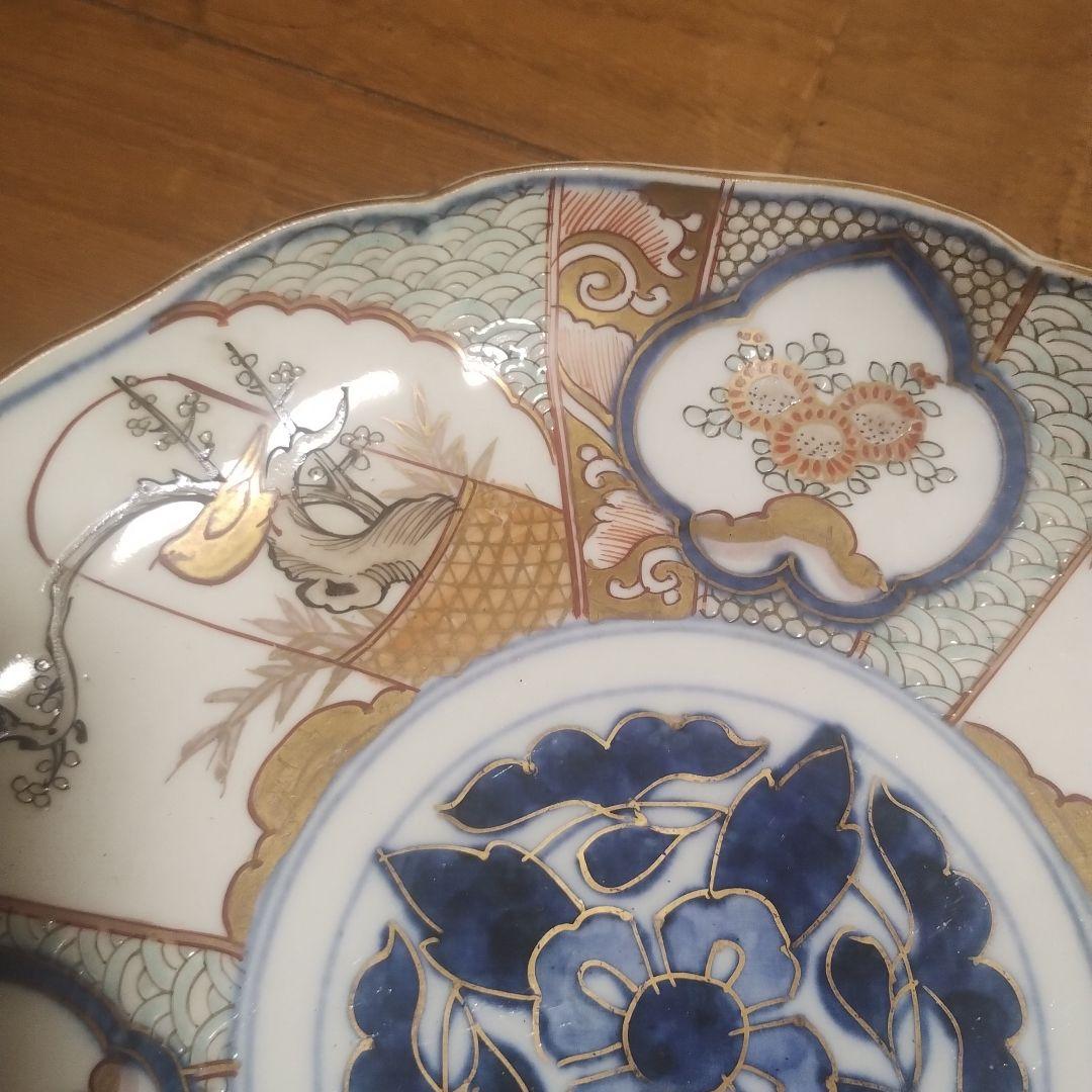 古伊万里焼 色絵 金彩 皿 5枚