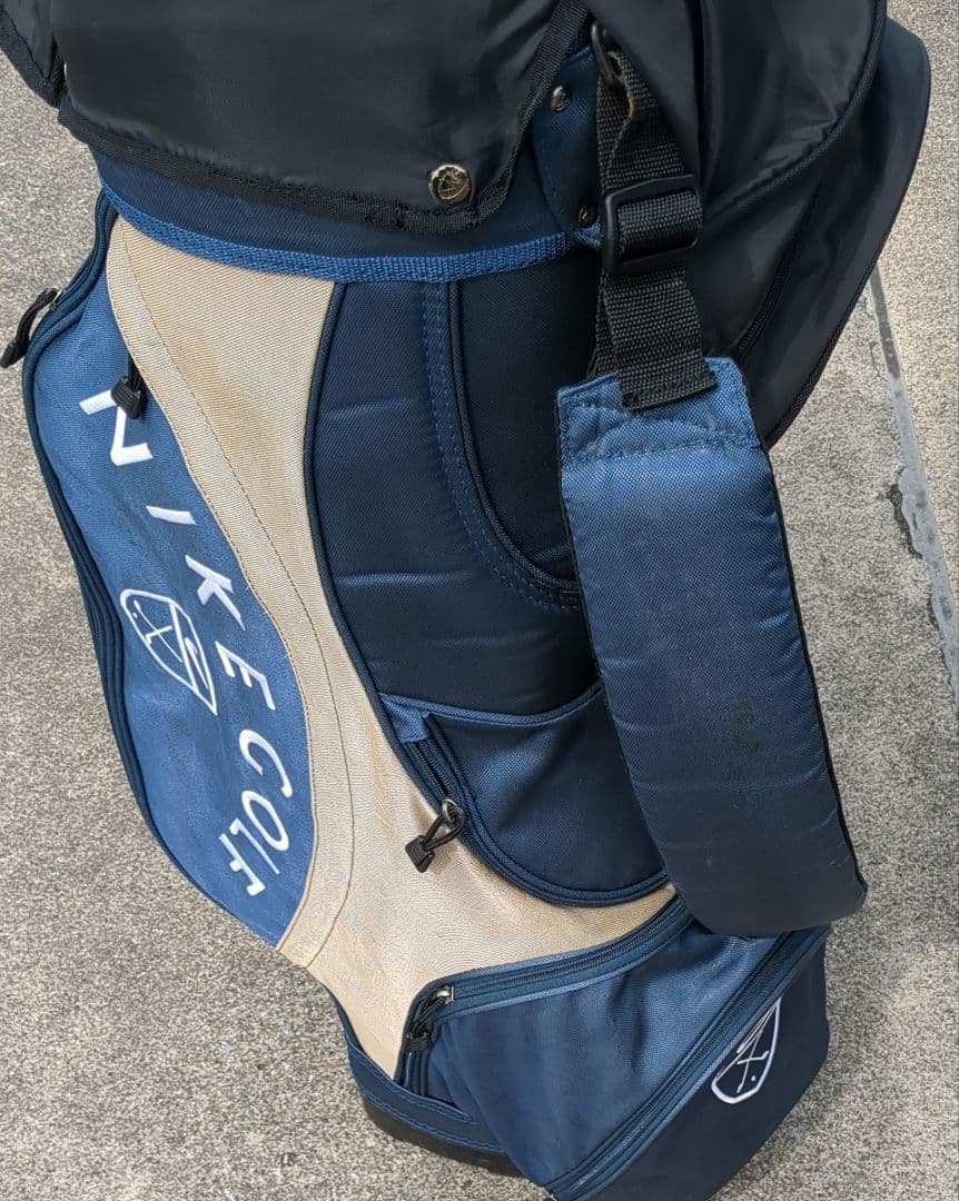 NIKE GOLF キャディバッグ ネイビー