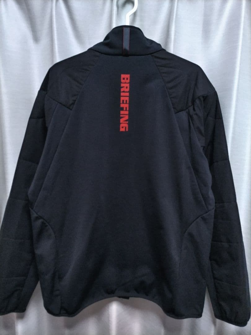 美品　ブリーフィングゴルフ　中綿　ジャケット　黒