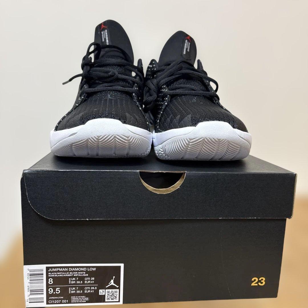 【新品】JORDAN JUMPMAN DIAMOND LOW 26cm
