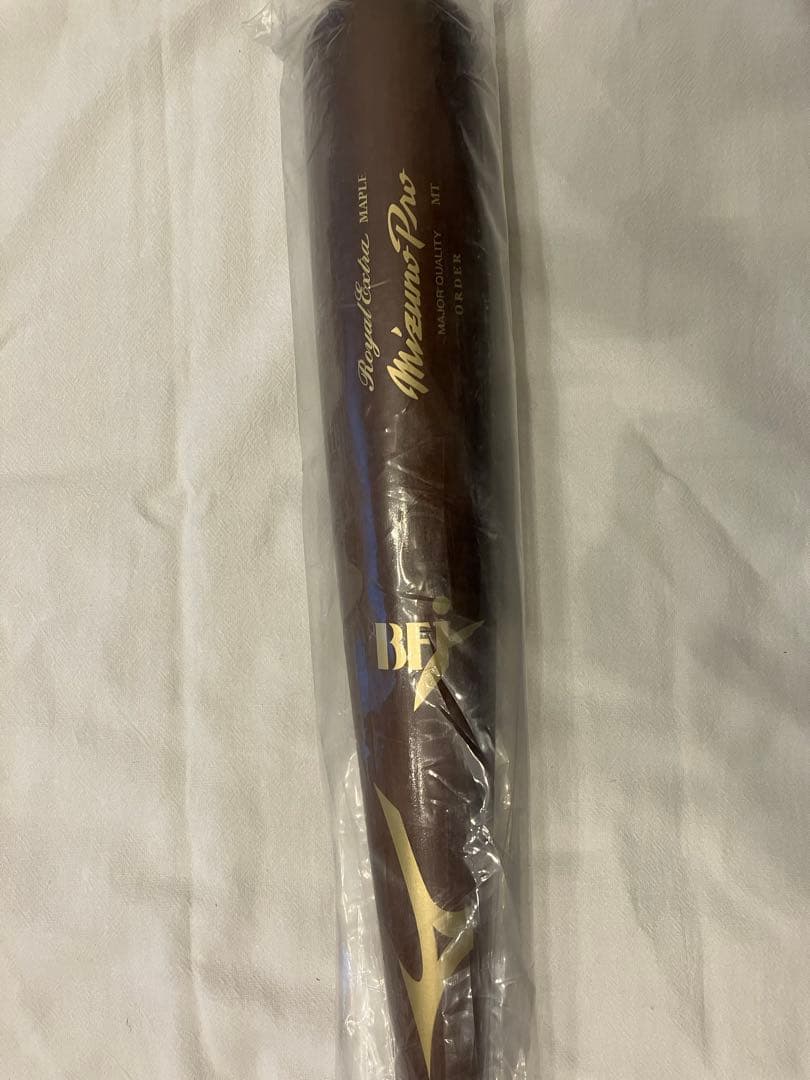 新品未使用】ミズノ ミズノプロ 硬式木製バット BFJ メイプル フルオーダー