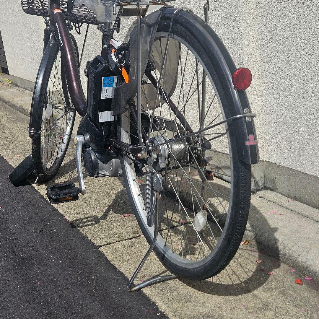 ヤマハ製♪電動アシスト自転車♪Pas ナチュラ♪ブラウン