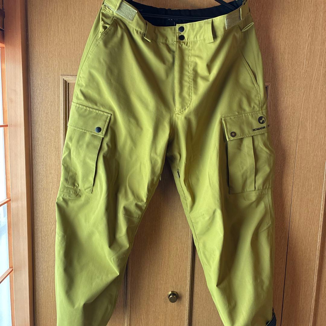NOMADIK グリーン X LサイズジャケットとLサイズパンツセット