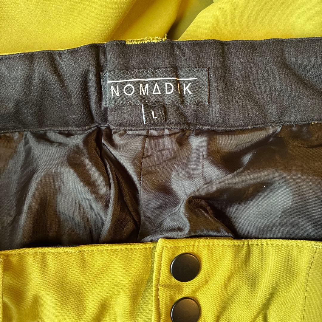 NOMADIK グリーン X LサイズジャケットとLサイズパンツセット