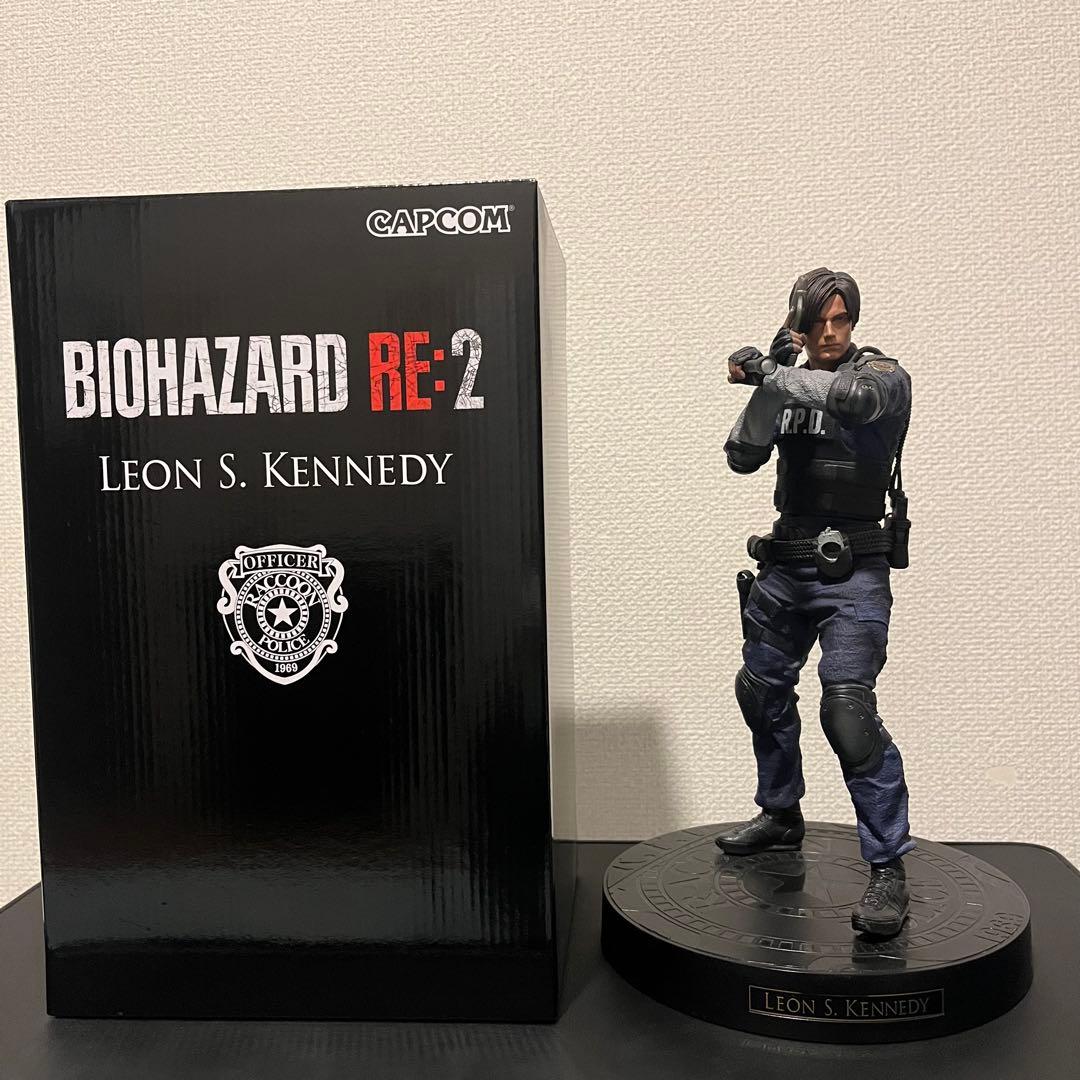 ゲームキャラクター Biohazard Resident Evil 2 Leon figure