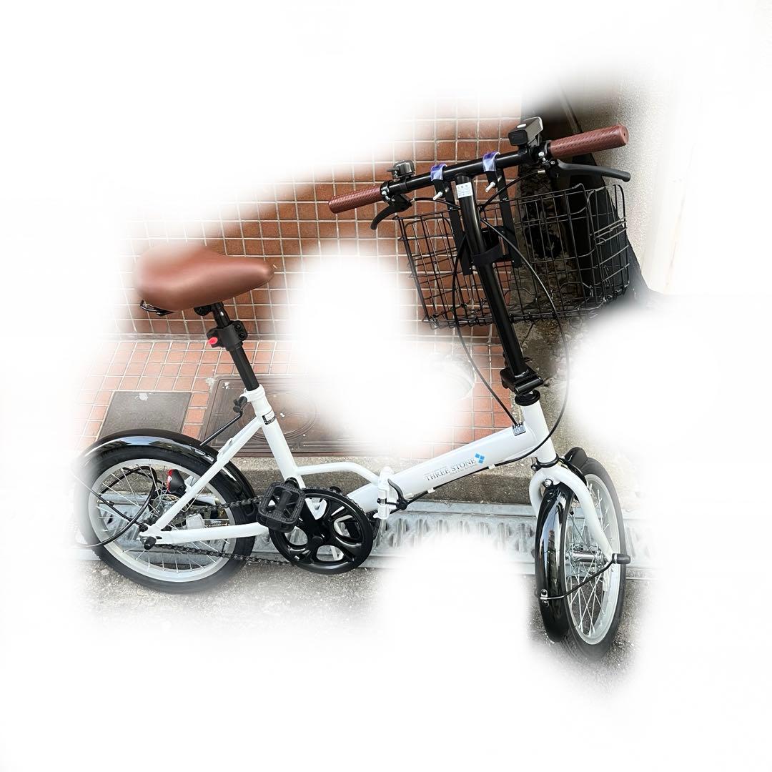 THREESTONE/折りたたみ自転車