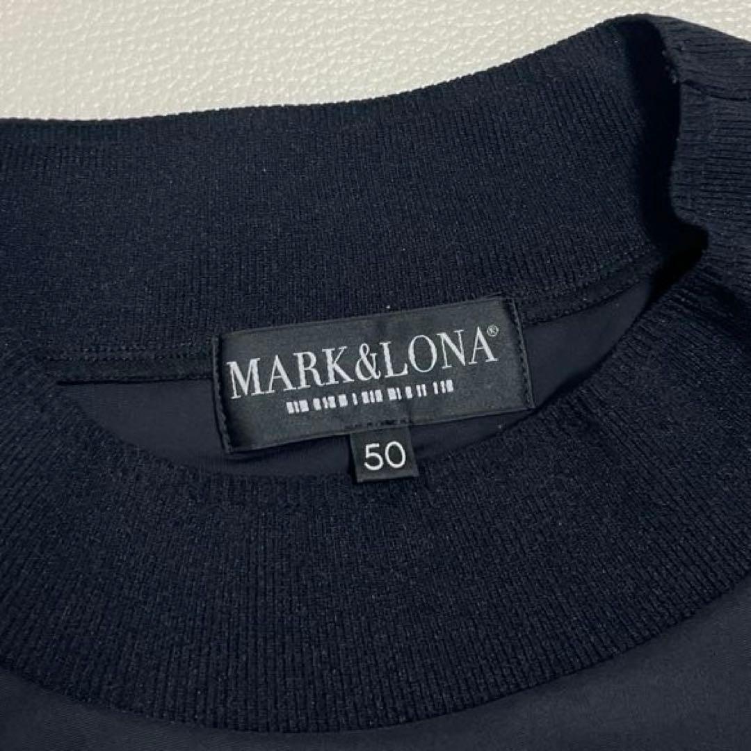 MARK&LONA ゴルフ メンズ モックネック シャツ