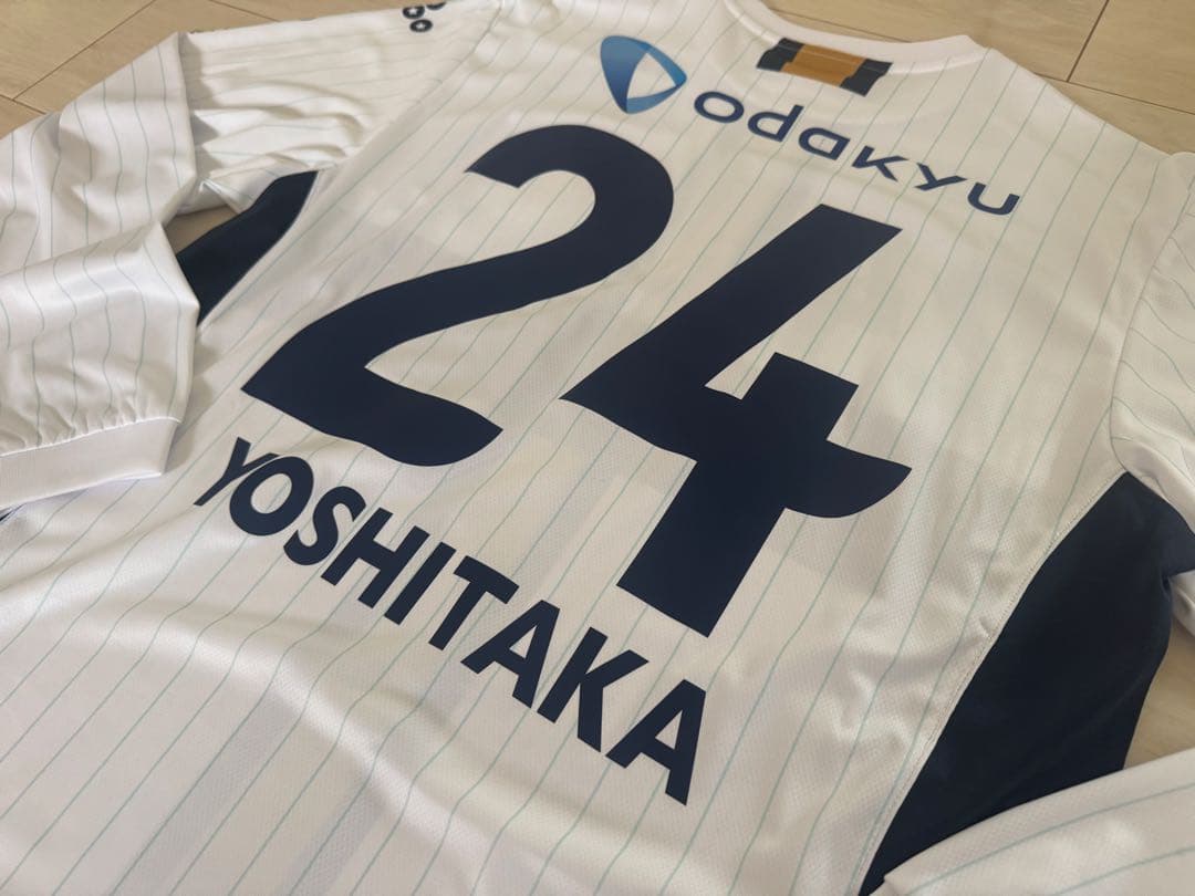 【支給品】 FC町田ゼルビア 2020シーズン 青木義孝 支給品ユニフォーム上下