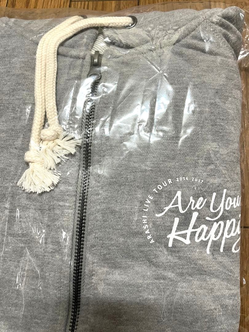 嵐 Are You Happy? ジップアップパーカー 新品 アユハピ