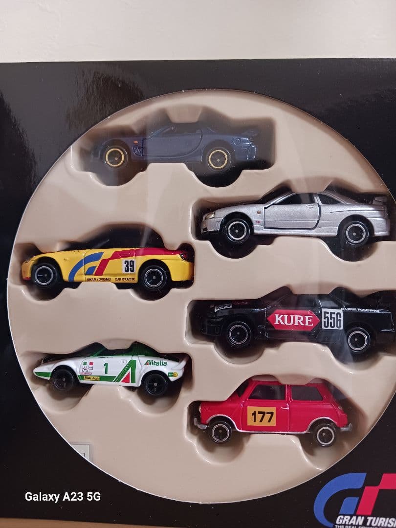 美品トミカグランツーリスモ2 GRAN TURISMO2絶版R34GT-R他6台