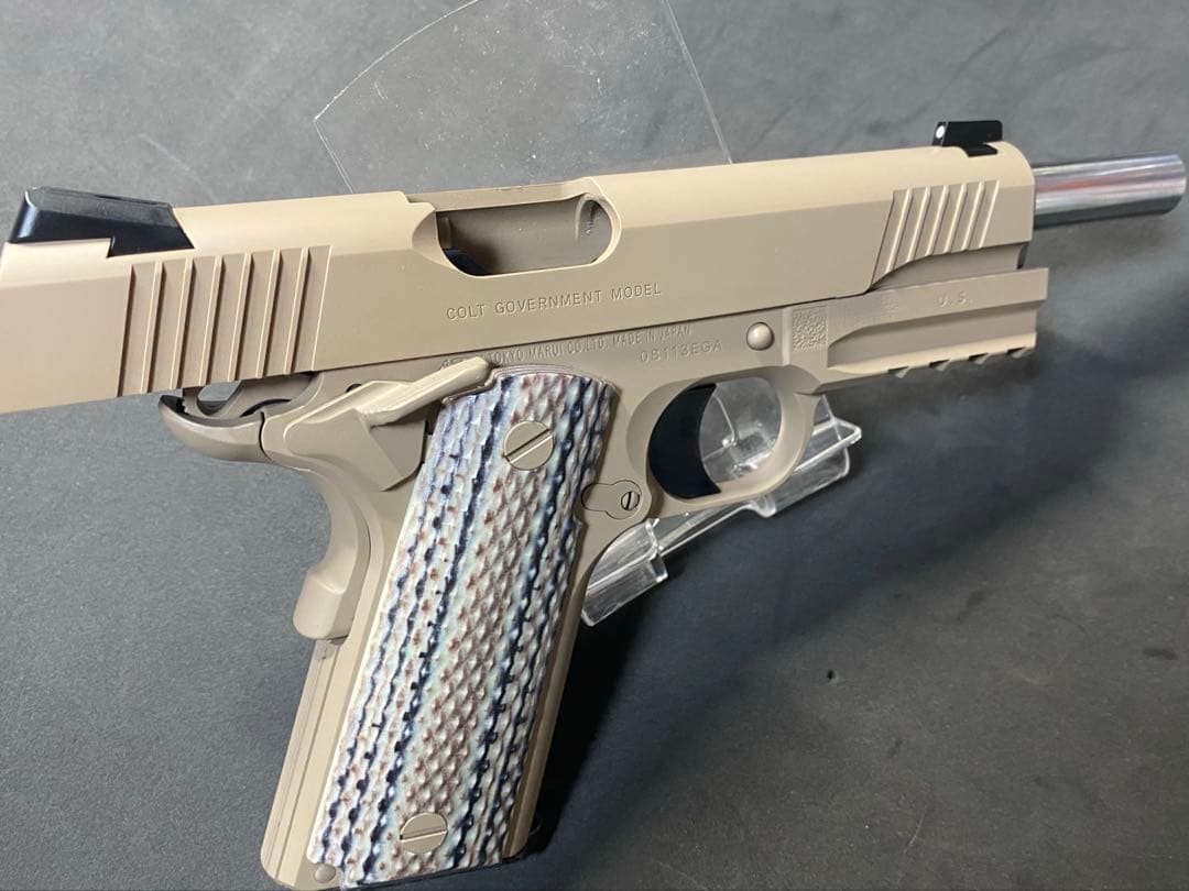 美品　東京マルイ M45A1 CQBピストル ガスブローバック ガスガン