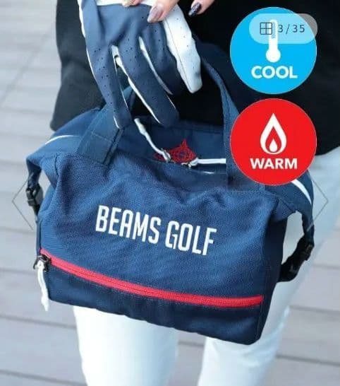 BEAMS GOLF ネイビー バッグ　カートバック（保冷・保温）