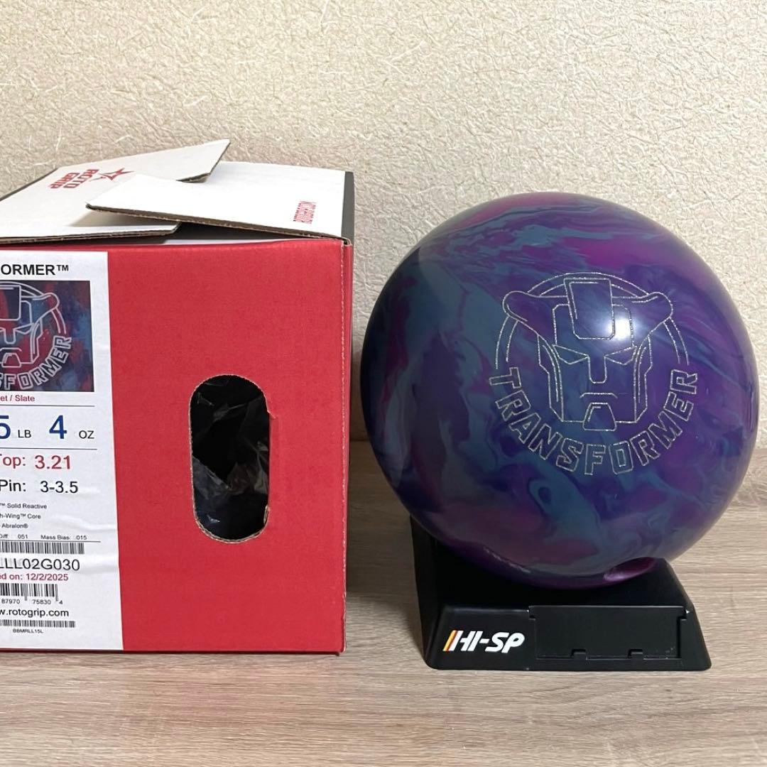 ★ボウリング★ボール★ロトグリップ★トランスフォーマー★中古★元箱有り★