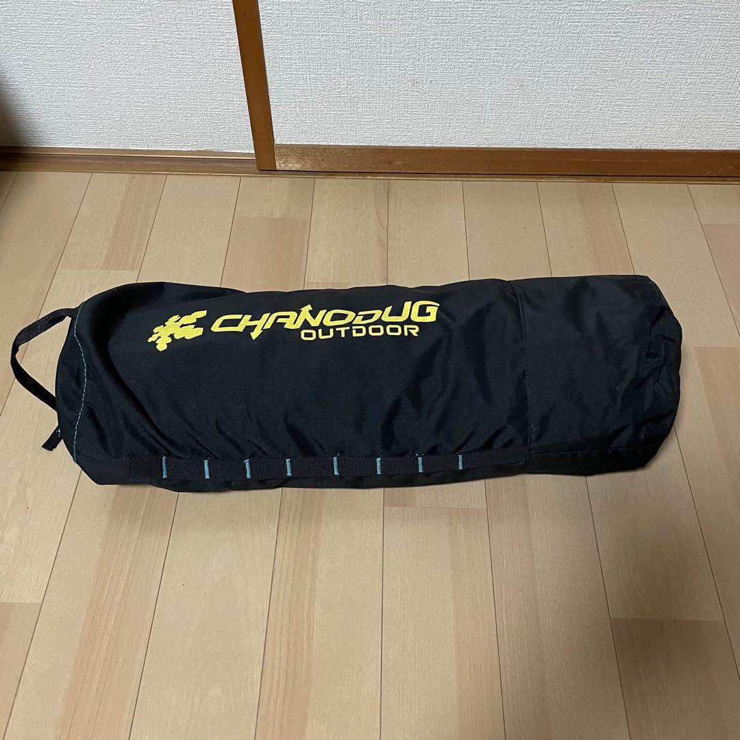 美品　CHANODUG アウトドア コット 190cm