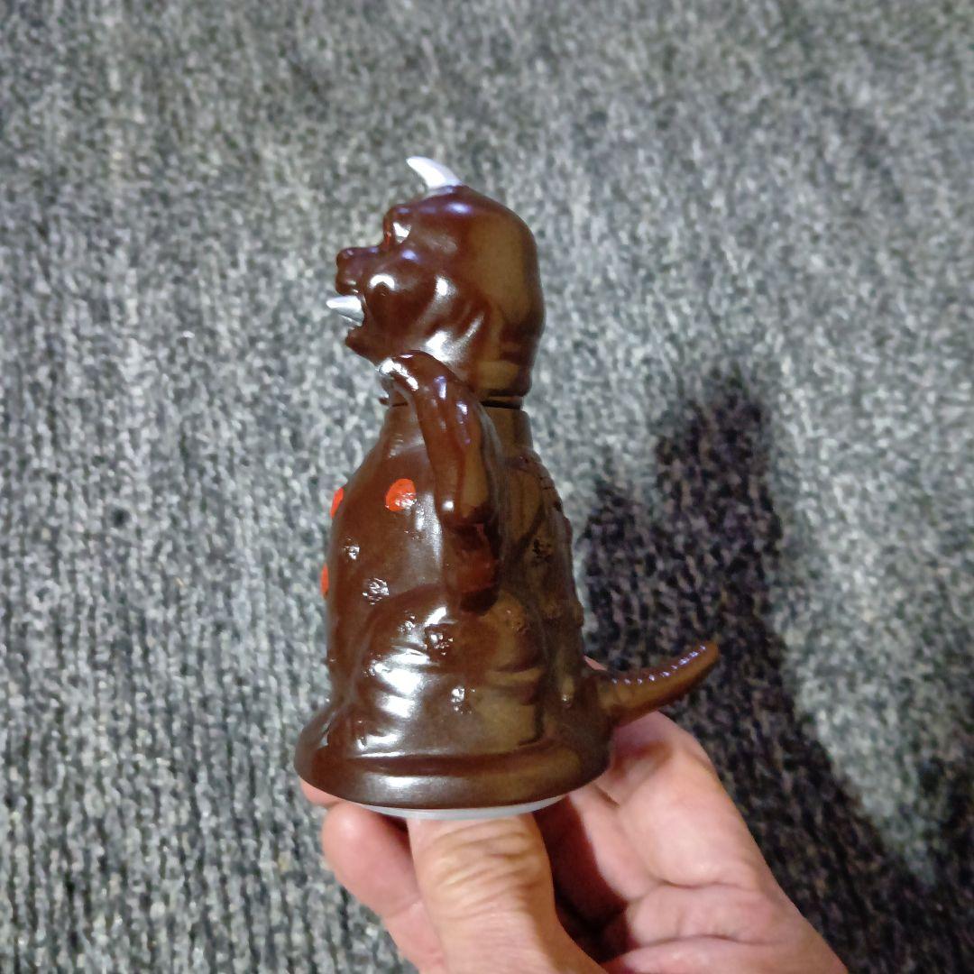 グリーン ペギラ　ソフビ　貯金箱　M1号　非売品　1997年製　レアもの