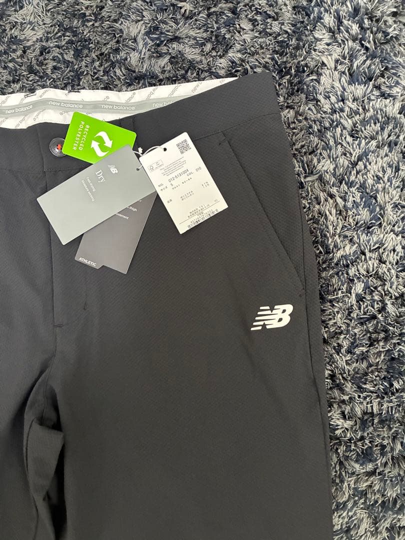 New Balance ゴルフ　吸水速乾ロングパンツ　ブラック　サイズ5