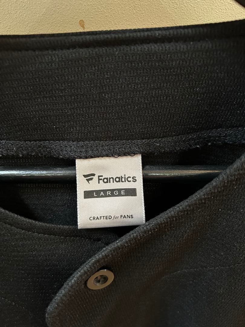 F.C.real bristol ホワイトソックス ベースボールシャツ 黒L