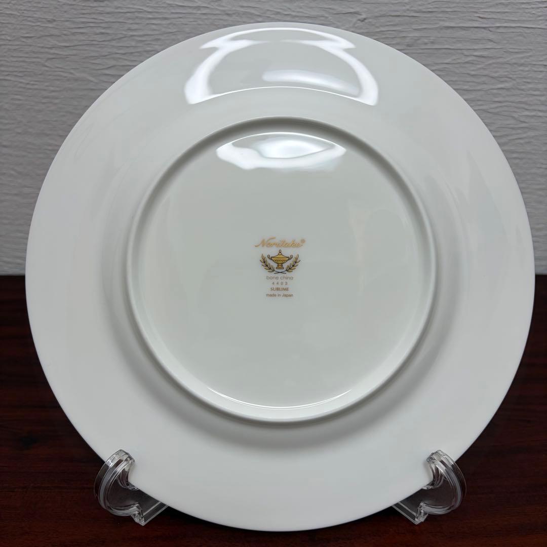 【美品】Noritake Sublime プレート 金彩 単品