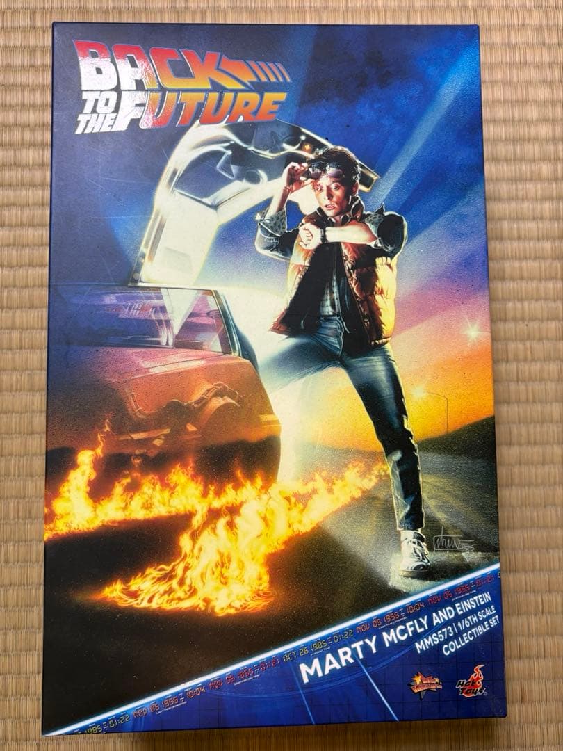 バック・トゥ・ザ・フューチャー　マーティ＆アインシュタイン ホットトイズ